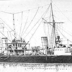 1890 - Incrociatore torpediniera 'Partenope'